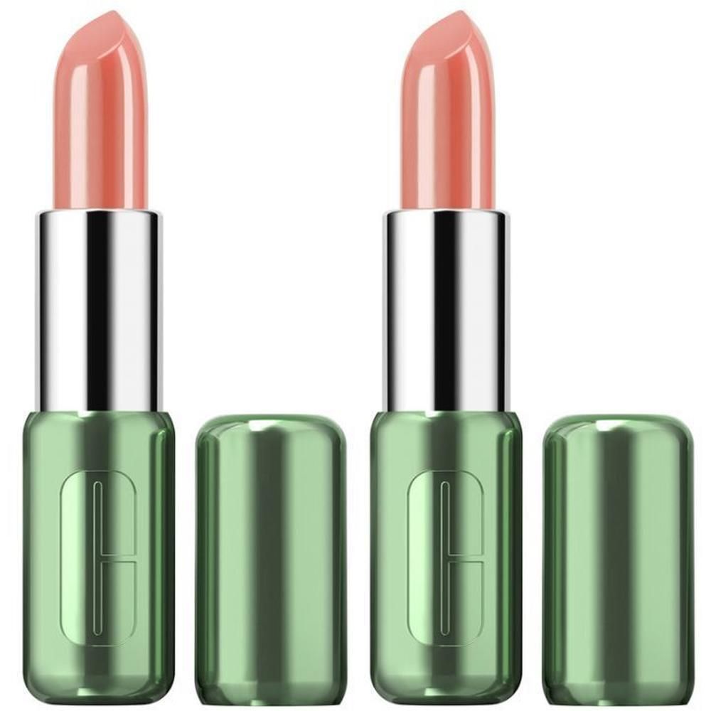 Clinique Pop Lipstick Soft Nude 3,9g x2 2x3,9 g Lippenschutz