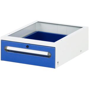 Rau Unterbau-Container mit 1 Schublade, für Arbeitstisch/Werkbank, 43 x 18 x 60cm