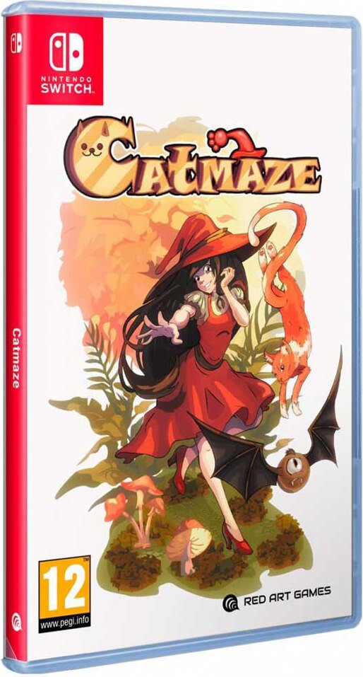 Nintendo Switch Catmaze game, transparant, one size