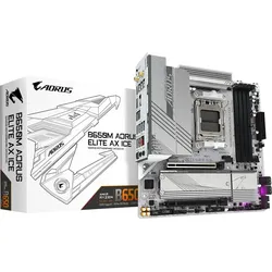 GIGABYTE B650M AORUS Elite AX ICE Mainboard Sockel AM5