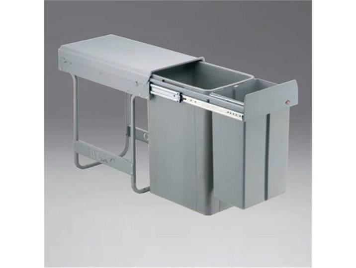 WESCO Einbaumülleimer 757801-85 Big-Bio-Double 30 DT