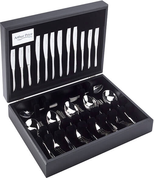 Arthur Price Signature Warwick 44 Piece 6 Person Canteen Set FREE Extra 6 Tea Spoons