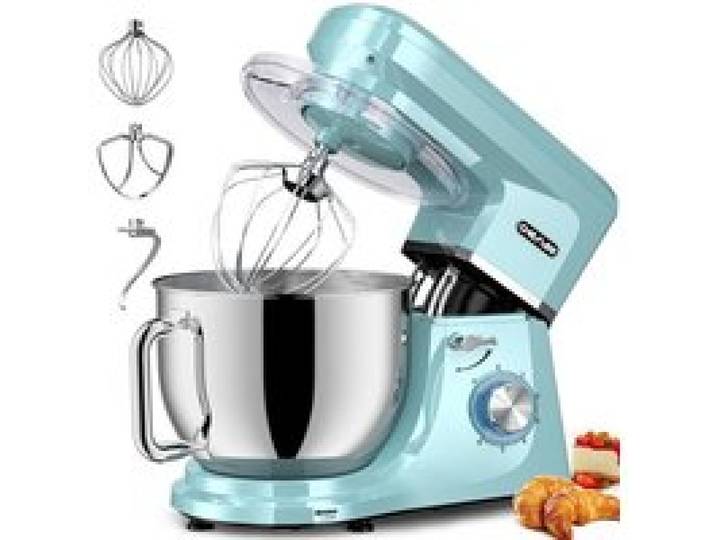 Robot Pâtissier - Robot Pâtissier - 7 2L - 1800W - 6 Vitesses - Accessoires Lave-Vaisselle