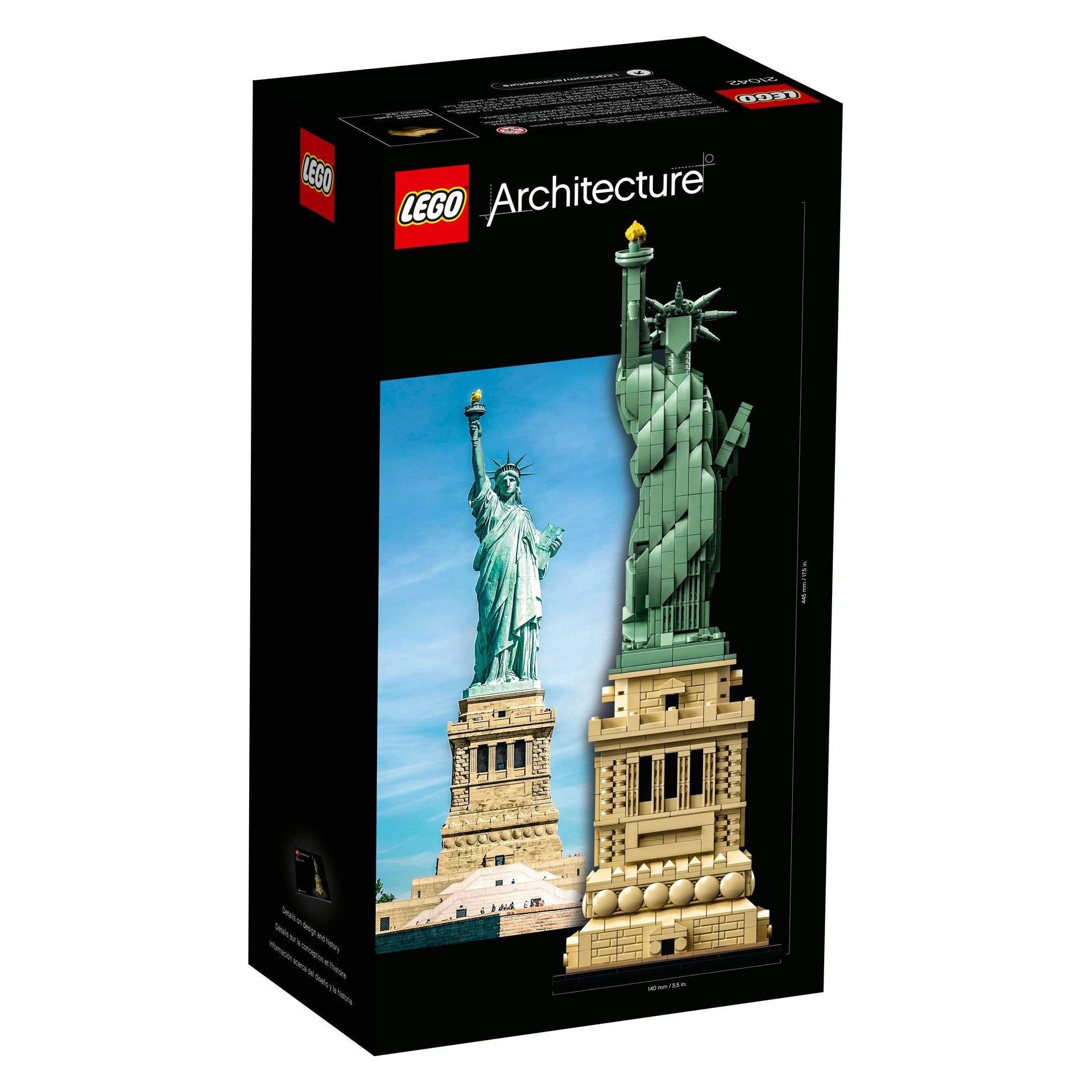 LEGO Architecture End-Of-Live Set Freiheitsstatue - 21042 NEU! Teile 1685x (21042) (21042)