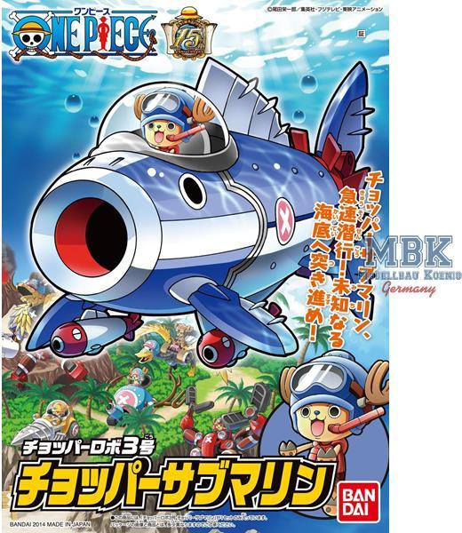 Bandai One Piece Chopper Robot 3 Chopper Robo-Drill Sub