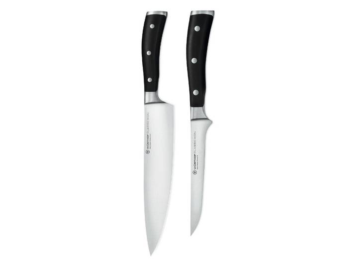 Wüsthof - Classic Ikon 2-delige Messenset - Koksmes + Fileermes