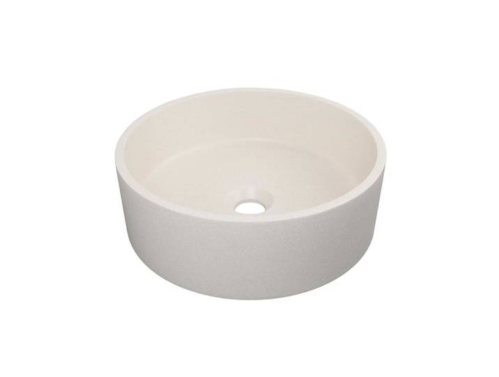 Vasque à poser ronde 36x36 cm