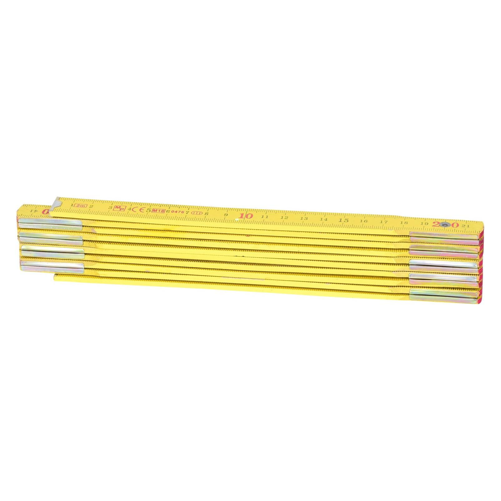 KS Tools Holz-Gliedermassstab, gelb, 2m (2 m) (300.0060)
