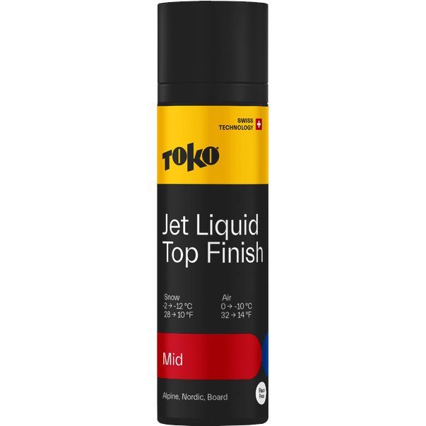 Toko Jet Liquid Top Finish Mid red 70 ml