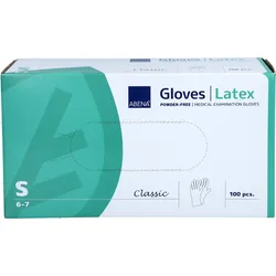 Latex-Handschuhe Classic Natur Puderfrei S 100 ST