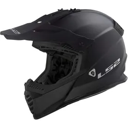 LS2 Fast Evo MX437 Solid Cross-Helm matt-schwarz - XL (61/62)
