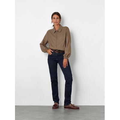 Slim-fit-Jeans TONI "Be Loved", Damen, Gr. 38, N-Gr, blau (dunkelblau 590), Denim/Jeans, , Casual, slim fit normal, Jeans Slim-fit-Jeans, in Slim-Fit