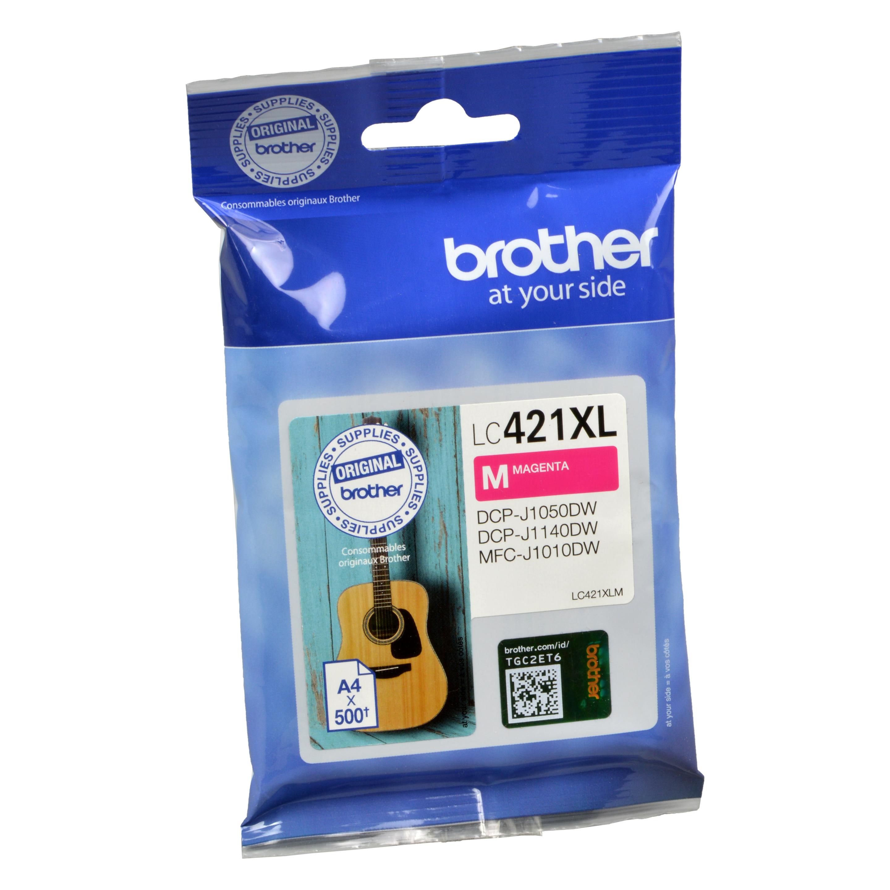 Brother Tintenpatrone HY magenta (M) (LC-421XLM)