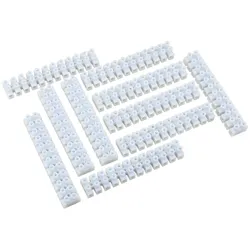 10x Lüsterklemme 6mm2 12-Polig VDE Verbindungsklemme DGN DG10US-12P-10