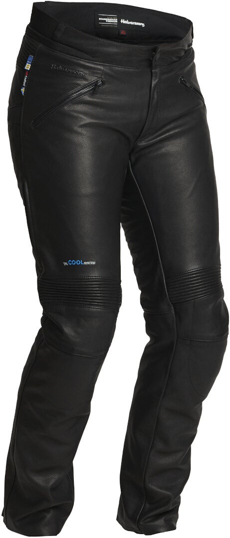 Halvarssons Velen wasserdichte Damen Motorrad Lederhose 710-22030100-36