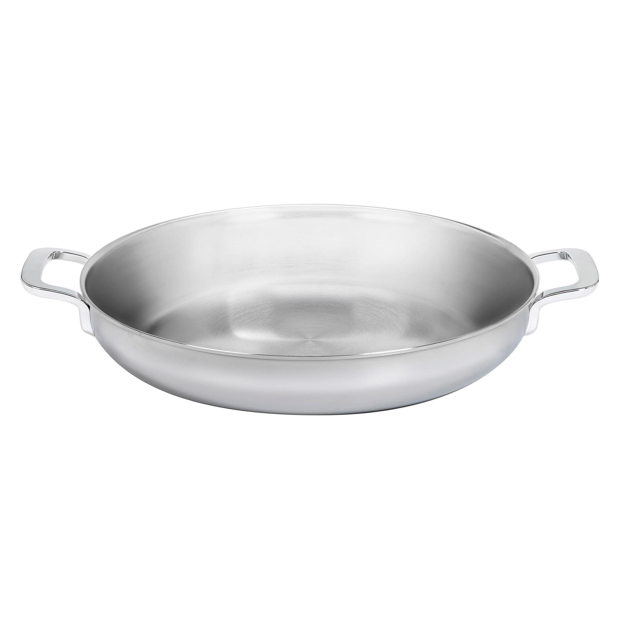 Demeyere Multifunction Bratpfanne 2 Griffe Rand geschlossen (Bratpfanne, Edelstahl, 20 x 5 cm) (D15820)
