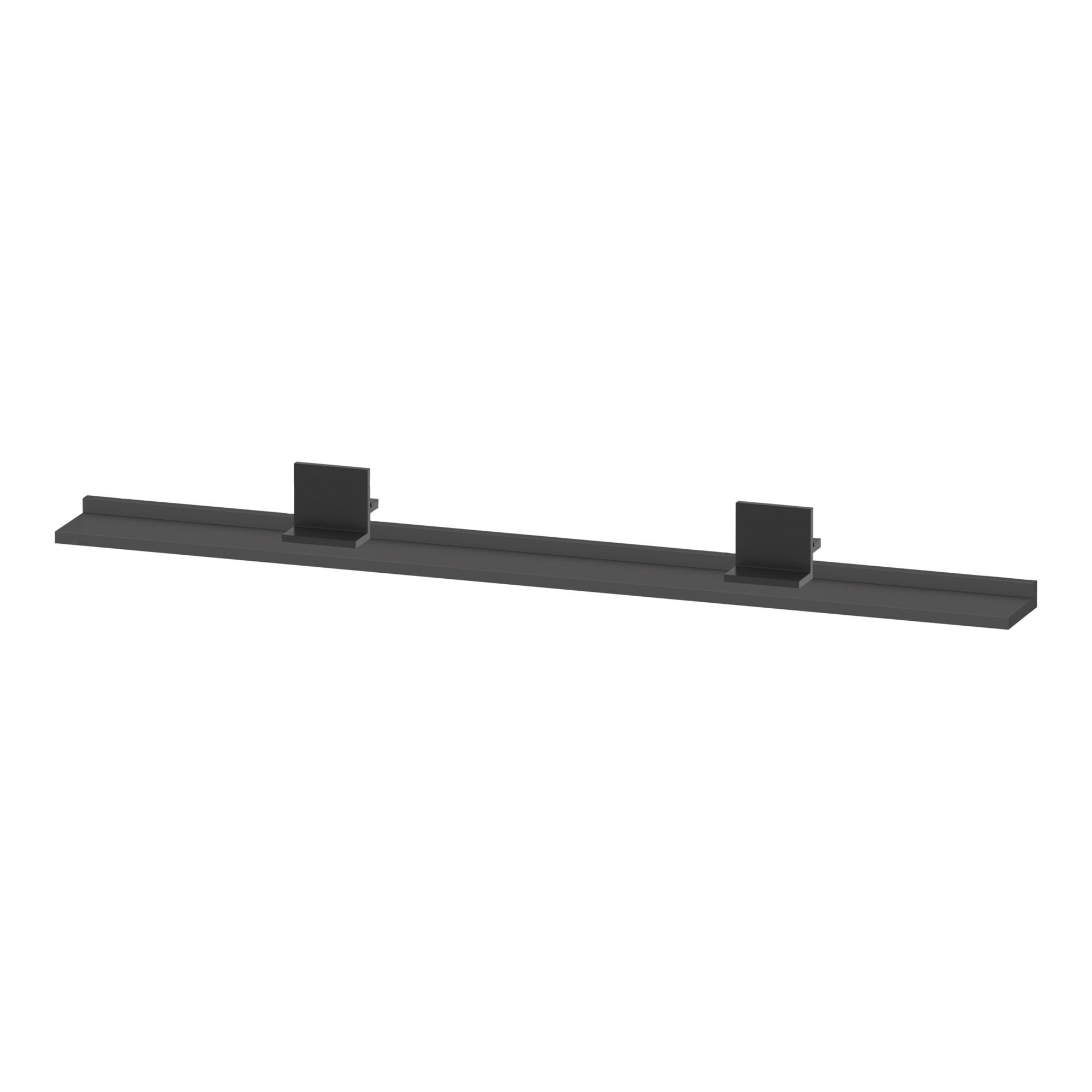 Duravit Spiegel-Ablage Sivida 133x65x3,6mm, graph ma, mont., sw (SV74350BD490000)