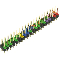 RPI HEADER CG1 - Raspberry Pi - GPIO Header, 40-polig, RM 2,54, farblich kodiert