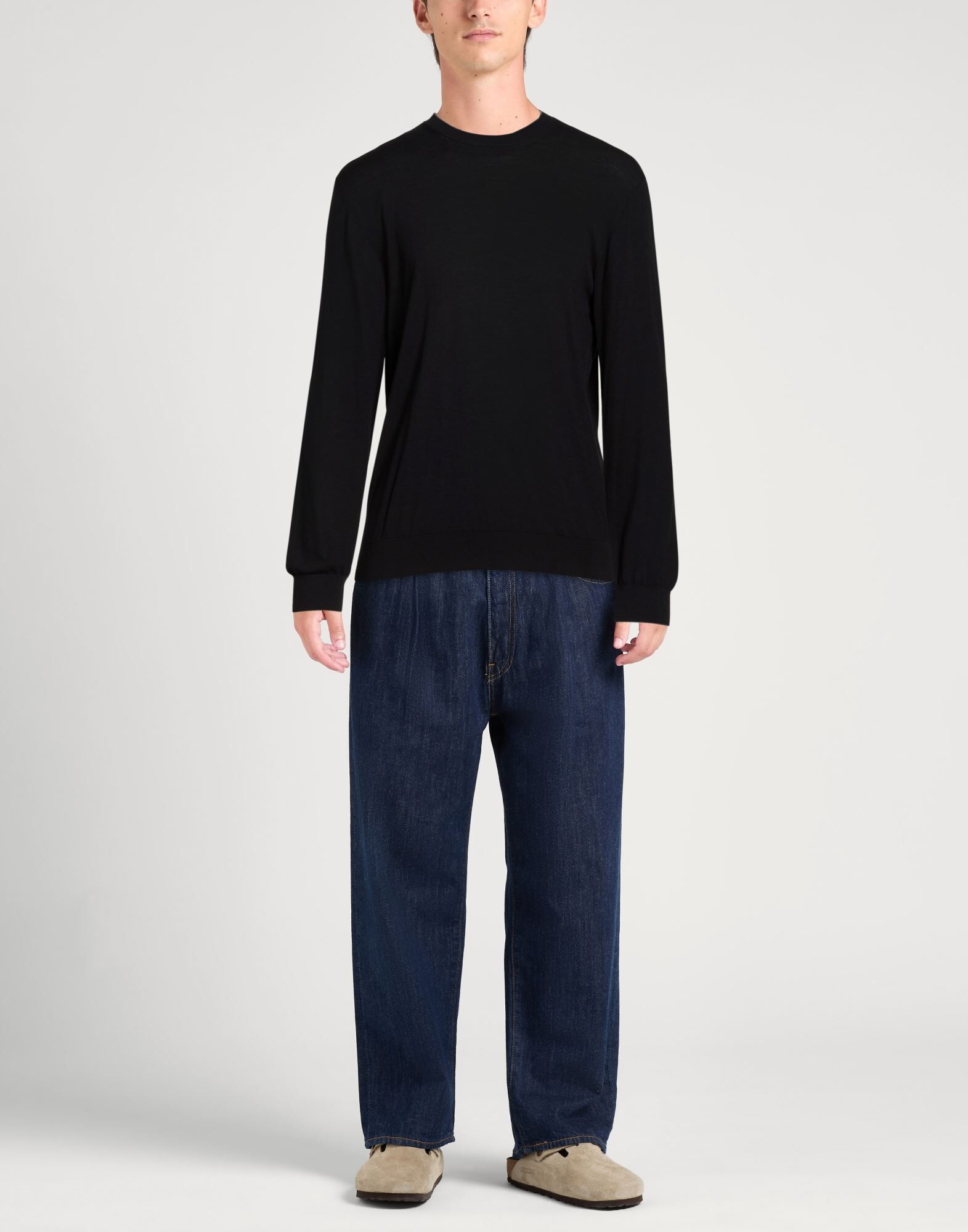 Cruciani Pullover Hombre Negro 50,54 Hombre