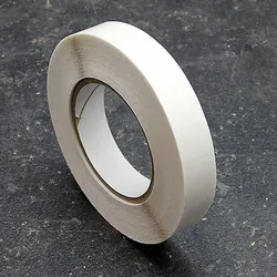 Doppelseitiges Papiervlies-Klebeband mit Fingerlift, stark haftend, VL15-FL 18 mm | 50 m, transluzent