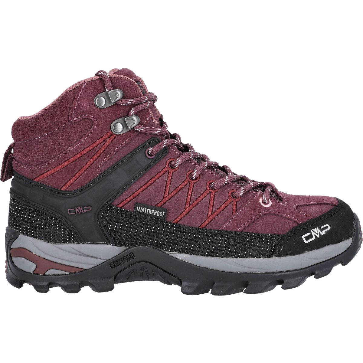 CMP Rigel Mid WMN WP Trekking Shoes prugna (H910) 40 3Q12946-H910-40