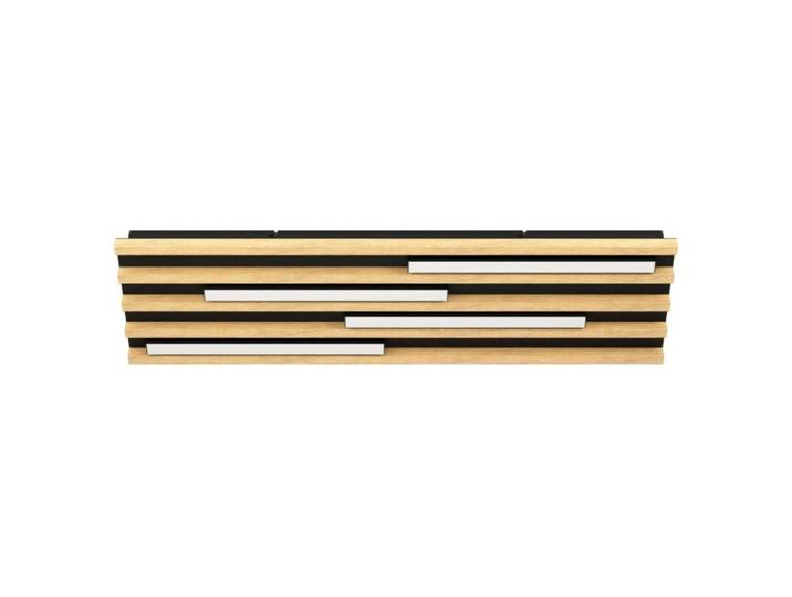 Eglo Deckenleuchte Marreira, LED, aus Holz, flaches Design - rec
