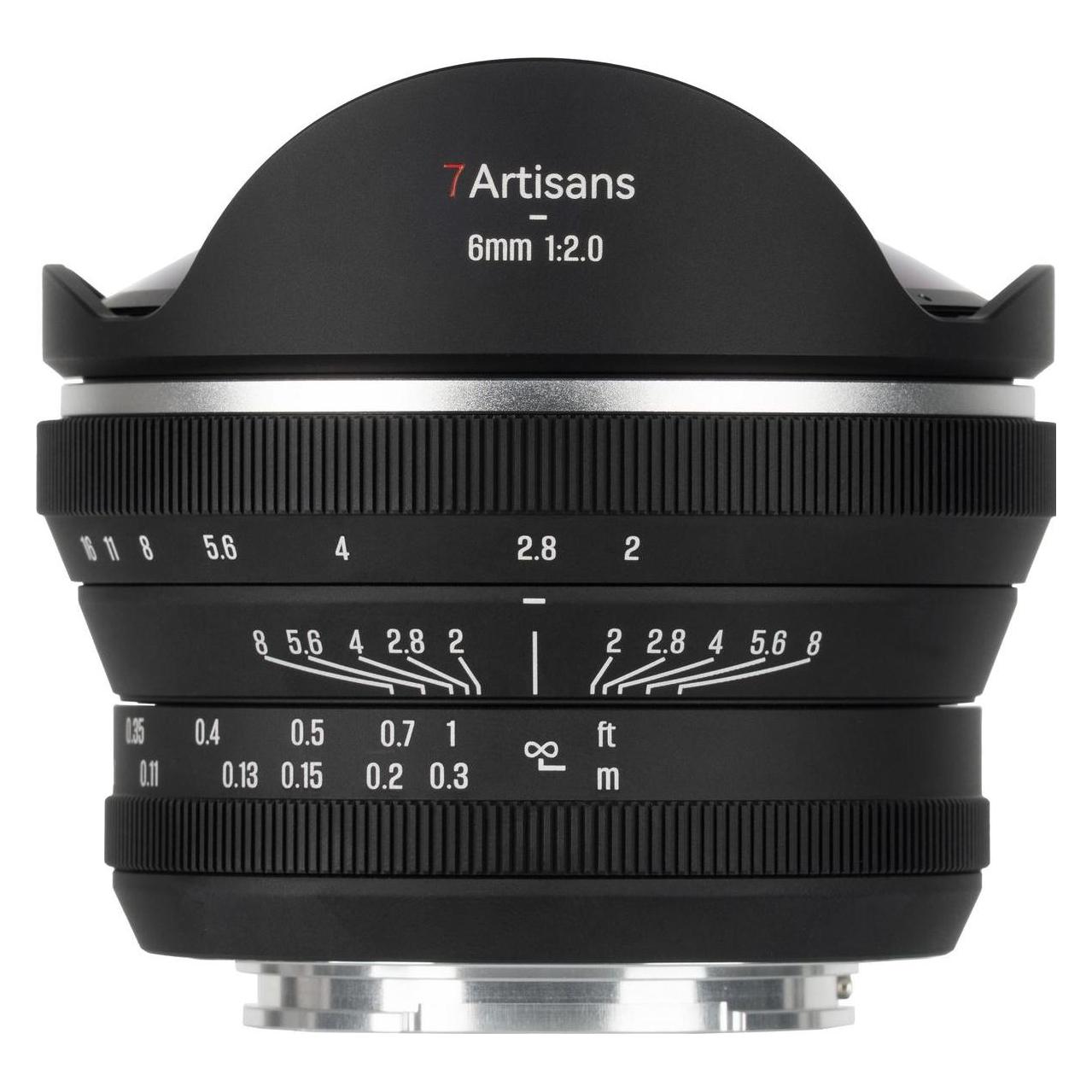 7artisans 6mm F2.0 Nikon (Z Mount) (Nikon Z, APS-C / DX) (6F2B-Z)