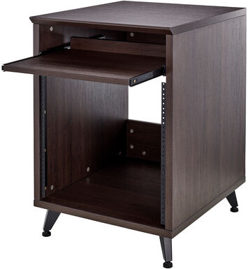 Gator Frameworks Elite 10U Rack BRN dunkles Walnussbraun