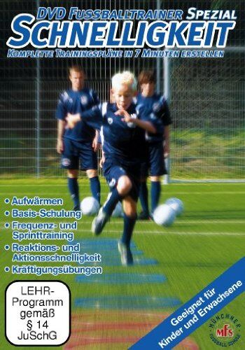 Nepomuk V. Fischer - DVDFussballtrainer Spezial: Schnelligkeit Vol.1 / Neue Fußballübungen im Fußballtraining (DVD) - Preis vom 19.10.2026 19:33:35 h