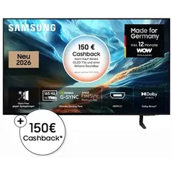 Samsung GQ42S93HAE abzgl. 150€ Cashback (von Samsung nach Registrierung) OLED, 42, 105, Ultra HD