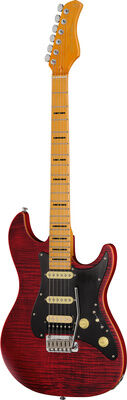 Larry Carlton S7 FM See Thru Red New Gen See Through Red Satin