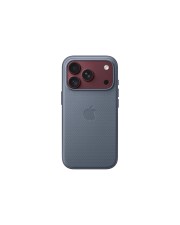 Apple Schutzabdeckung für Mobiltelefon MagSafe-Kompatibilität TechWoven blaues Chambray iPhone 18 Pro (MKD54ZM/A)