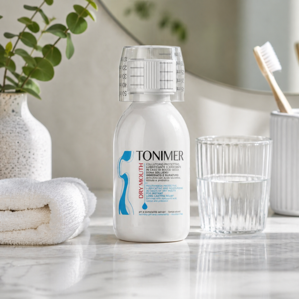 Tonimer Enjuague bucal protector para la sequedad bucal 200mL