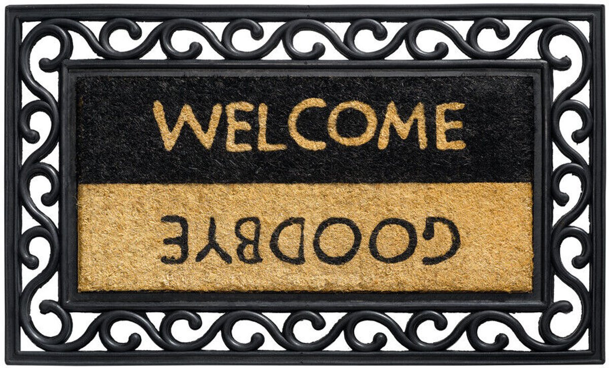 Hamat buitenmat Impala welcome / goodbye 45 x 75 cm