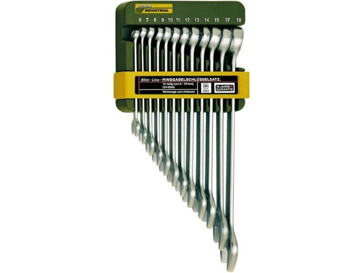 Proxxon 23820 Ring-Maulschlüsselsatz\, 12-teilig\, 6 - 19 mm