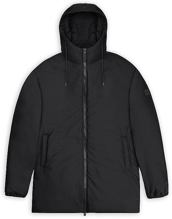 RAINS Jacke LOHJA LONG INSULTED JACKET schwarz   S S