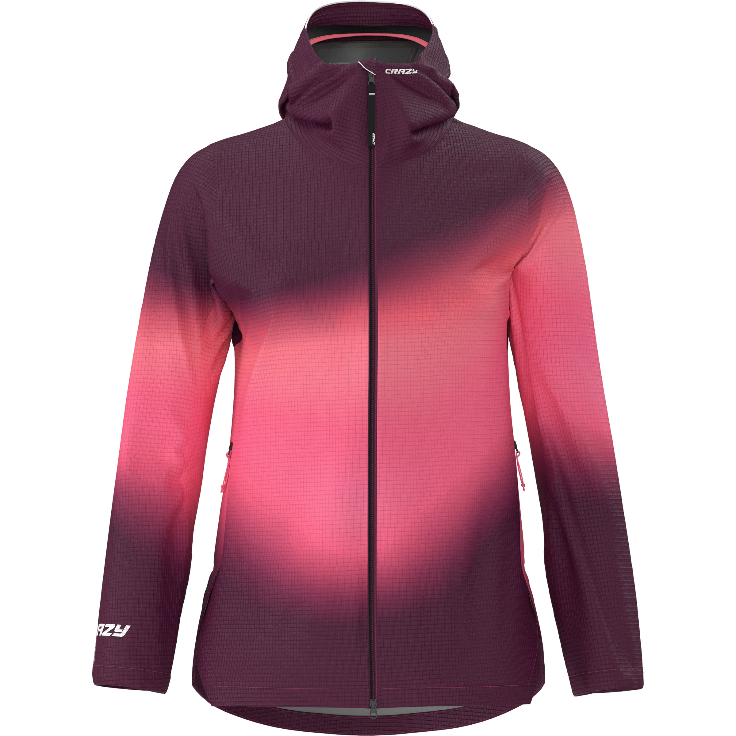 Crazy Wonder Magic Shell Damen Regenjacke pink Größe L Trekking Wasserdicht Wasserabweisend