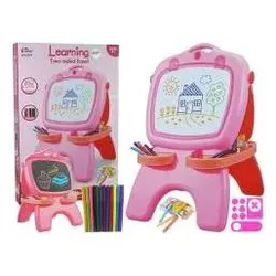 Lean Toys Dvipusė piešimo lenta 2 in 1