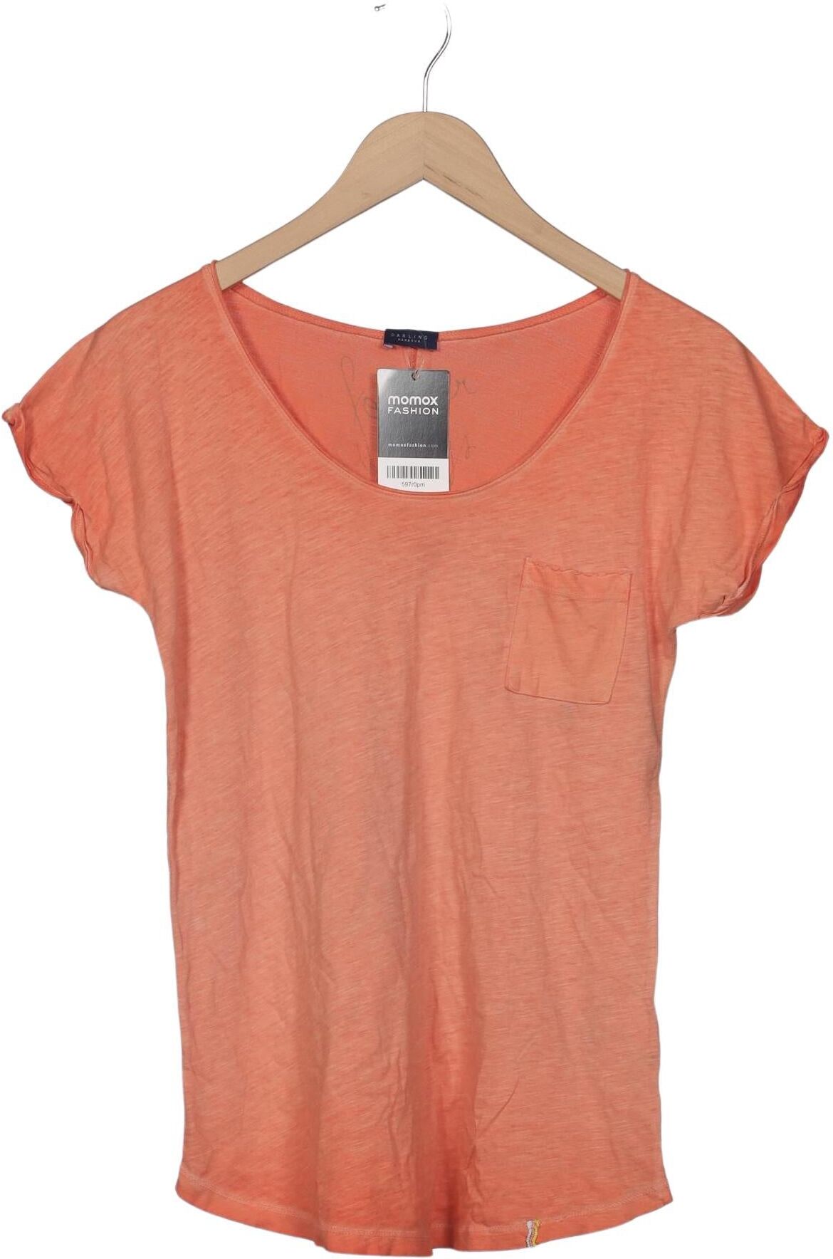 darling harbour Damen T-Shirt, Orange, Gr. M, Baumwolle - Second Hand