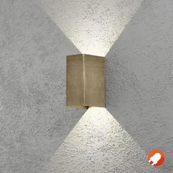 Konstsmide 7940-800 Cremona Außen Wandleuchte messing