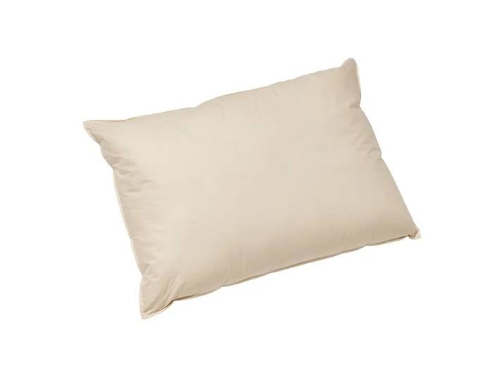 Kopfkissen Luna-Bio-Daune, Johann Jakob, beige, organic Baumwolle