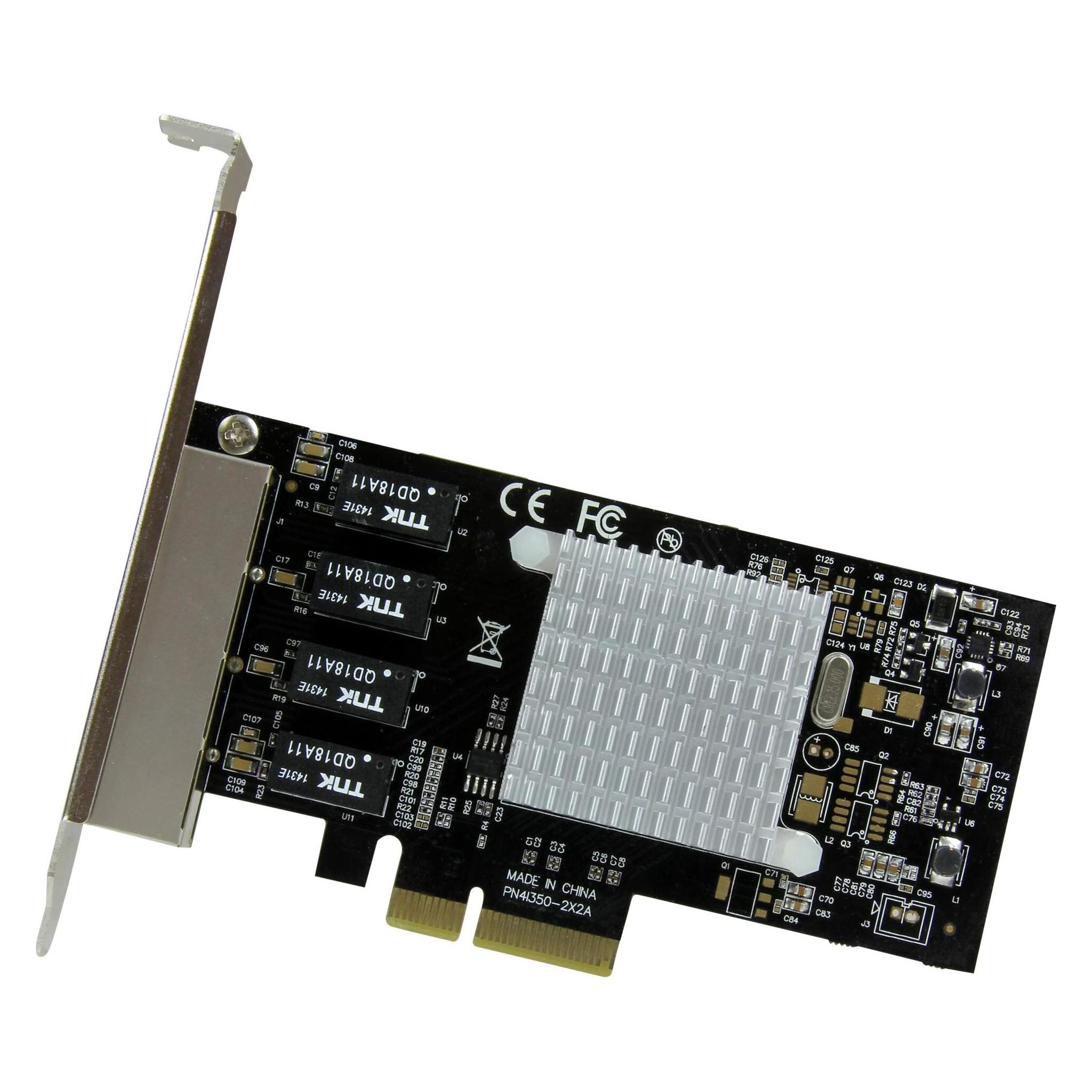 StarTech 4-Port Gigabit NIC - PCIe (Mini PCI Express) (ST4000SPEXI)