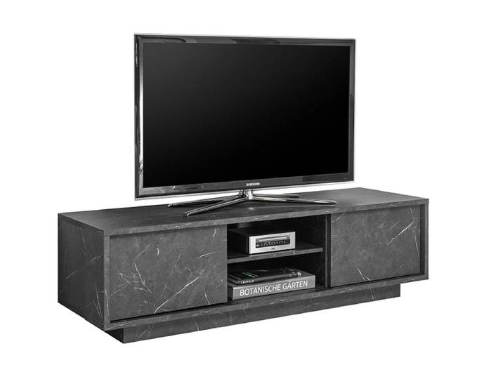 TV-Möbel CARRARA 139cm schwarz