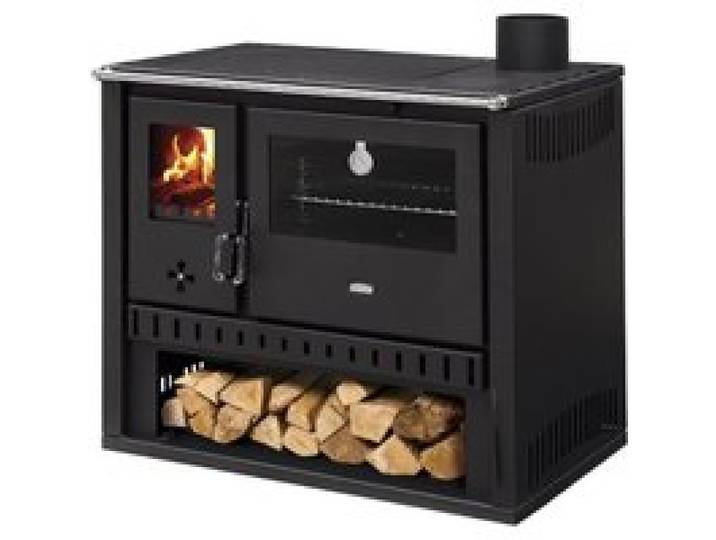 Cuisinière à bois GT FI S DR sortie côté droit - Acier