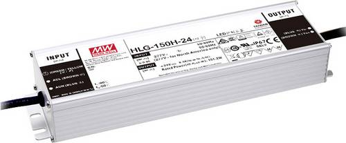 Mean Well HLG-150H-36A LED-Treiber, LED-Trafo Konstantspannung, Konstantstrom 151W 4.2A 36 V/DC PFC-Schaltkreis, Überlastschutz