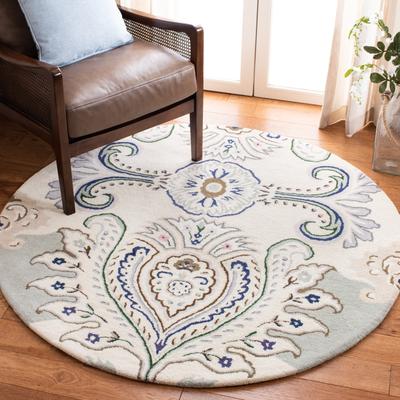 SAFAVIEH Handmade Bella Kenzie Floral Wool Rug