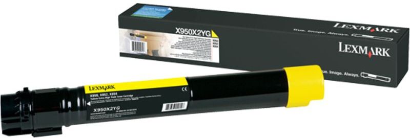 Lexmark X950X2YG - Gelb - Toner - Extra hohe Kapazität
