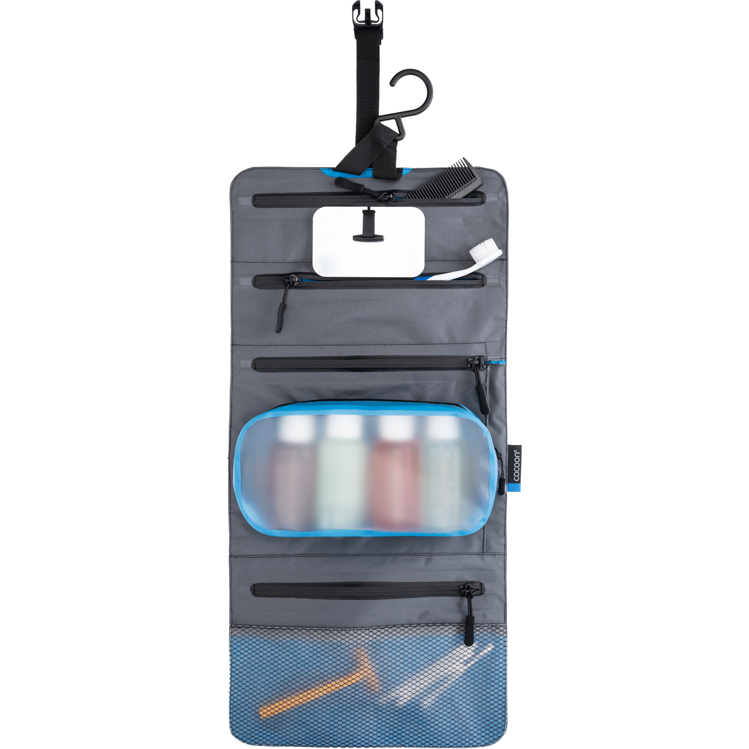 Cocoon Minimalist Kulturtasche Kulturbeutel & Kulturtaschen grau Größe 2.9 l Camping | Reise
