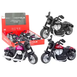 Harley Sportmotorrad mit Friktionsantrieb, 3 Farben