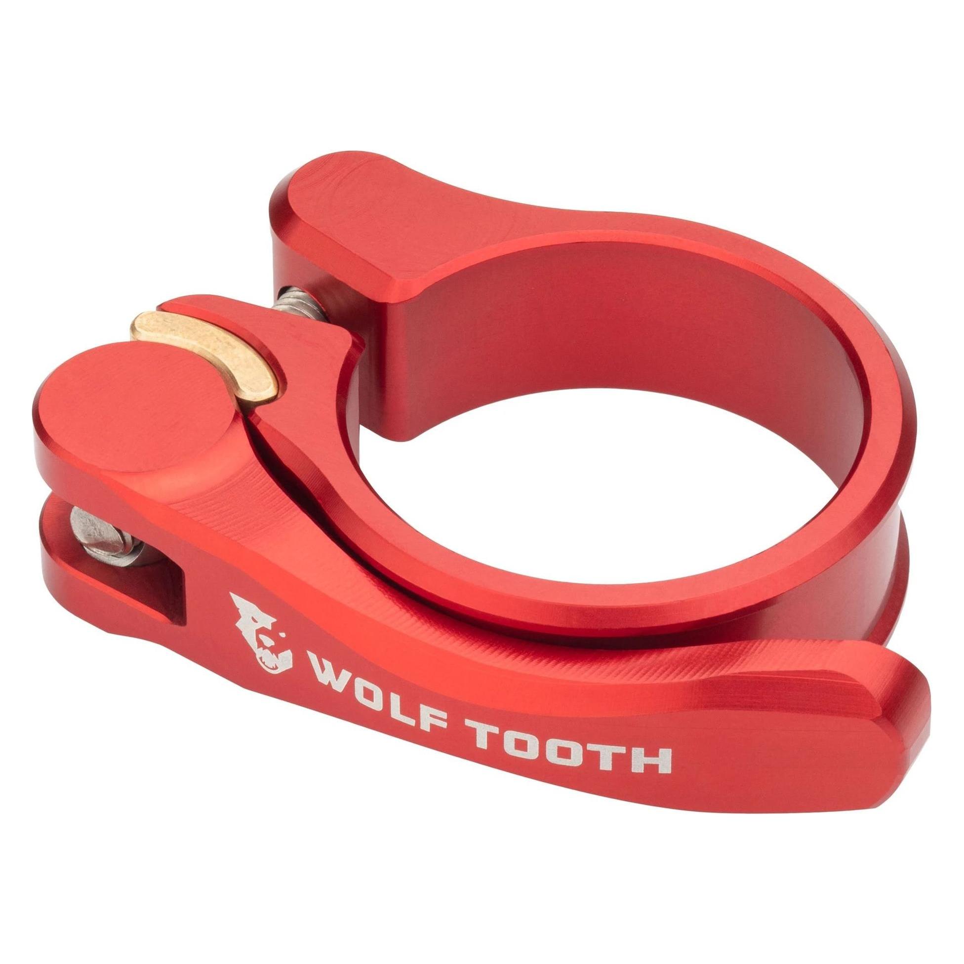 Wolf Tooth Schnellspann-Sattelklemme, 29.8mm, red (SC-30-RED-QR)
